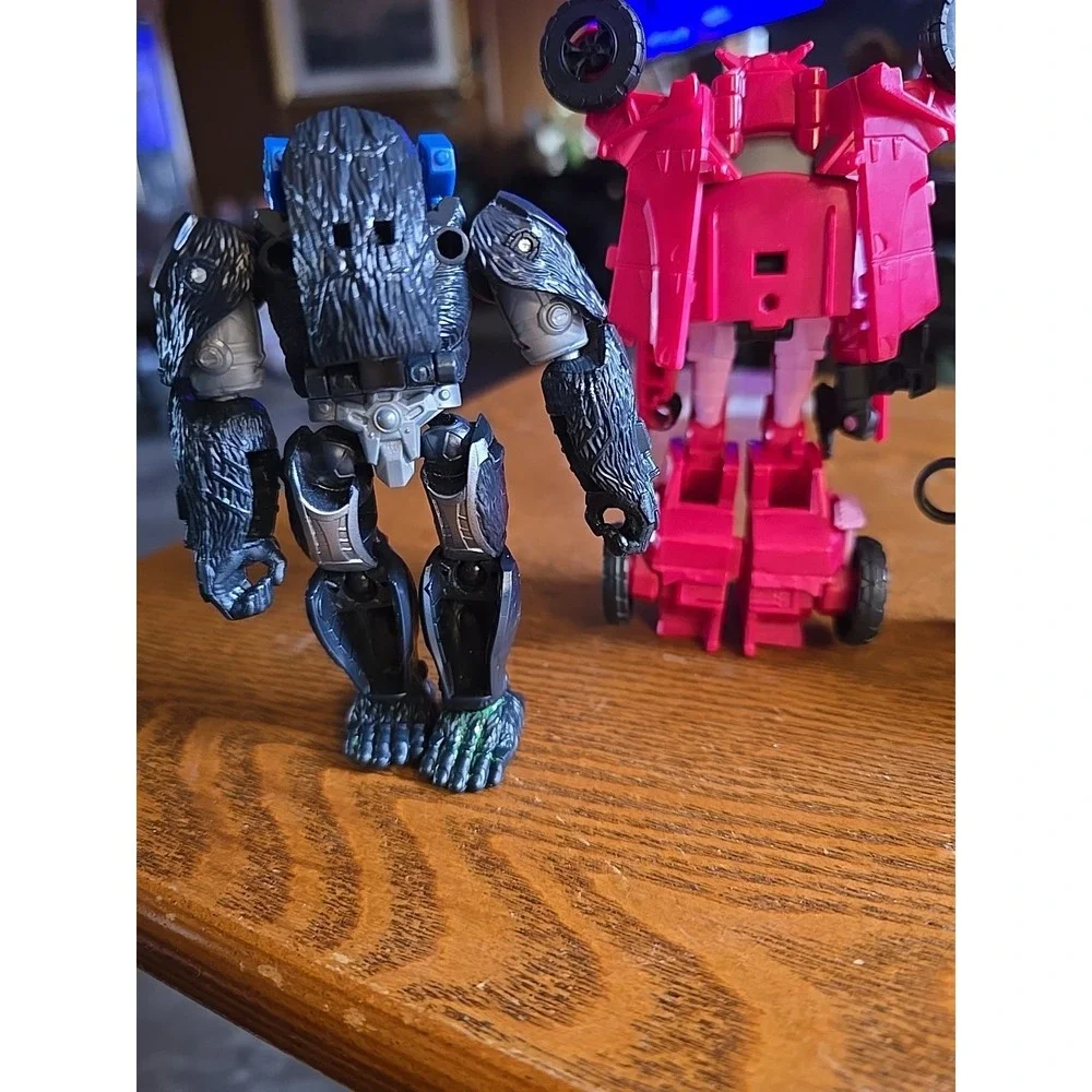 Lot (4) Transformers  Action Figures‎ Plastic
